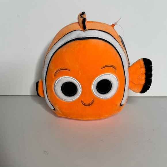 Squishmallow Diney Nemo Stuffed Animal orange NWT - Picture 1 of 4